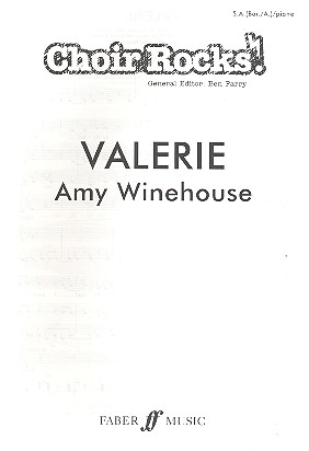 Valerie for female chorus and piano (A/Bar ad lib) score