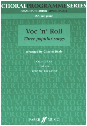 Voc 'n' Roll for female chorus (SSA) and piano chorus score