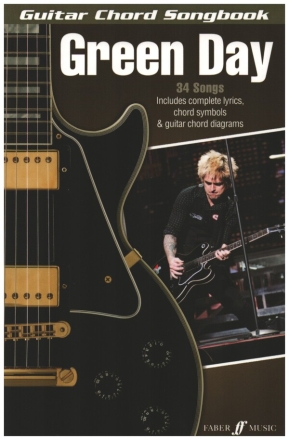 Green Day: Guitar Chord Songbook songbook lyrics/guitar chord boxes/chord symbols