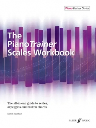 The PianoTrainer Scales Workbook for piano