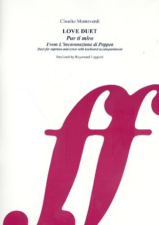 Pur ti miro for soprano, tenor and piano archive copy