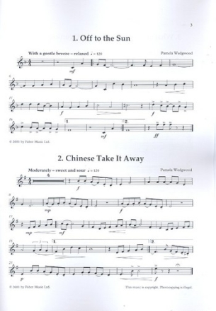 Up-Grade Trumpet Grades 2-3 for trumpet and piano