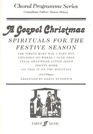 A Gospel Christmas Spirituals for the festive Season for female chorus (SSA) and piano (en) score