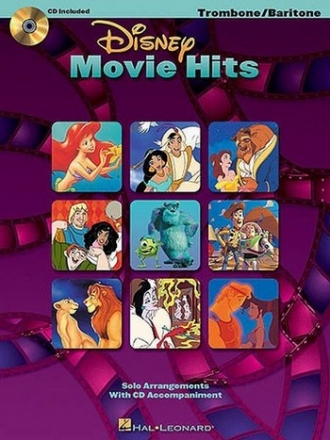 Disney Movie Hits (+audio-access): for trombone/baritone