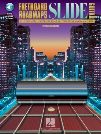 Fretboard Roadmaps Slide Guitar Gitarre Buch + Online-Audio