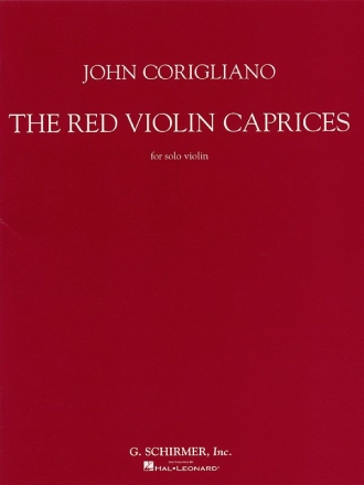 The red Violin Caprices for violin