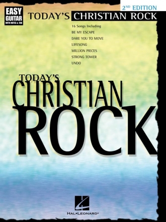 Today's Christian Rock (2nd Ed.) Gitarre Buch