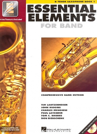 Essential Elements 2000 vol.1 (+Online Resources incl.) for concert band tenor saxophone