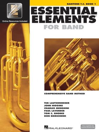 Essential Elements for Band - Book 1 - Baritone Baritone TC Buch + Online-Audio