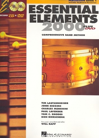 Essential Elements 2000 vol.1 (+DVD +CD) for concert band percussion