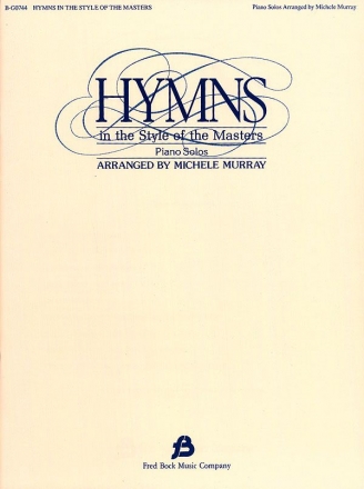 Michelle Murray, Hymns In The Style Of Masters Klavier Buch