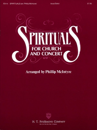 Spirituals Vocal Collection Vocal Buch
