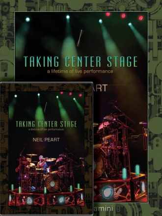 Taking Center Stage Combo Pack Schlagzeug Buch + DVD