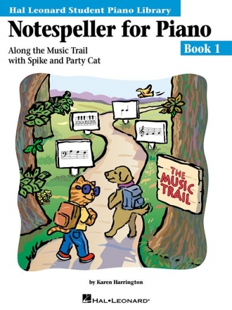 Notespeller for Piano - Book 1 Klavier Buch