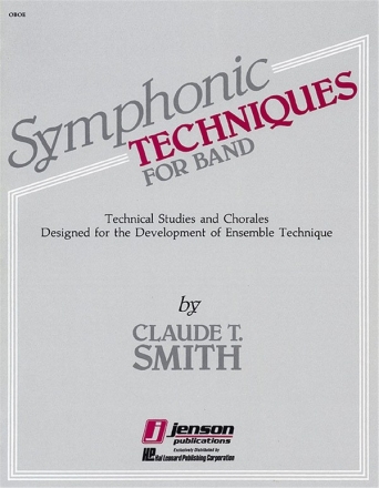 Claude T. Smith, Symphonic Techniques for Band Concert Band Stimme