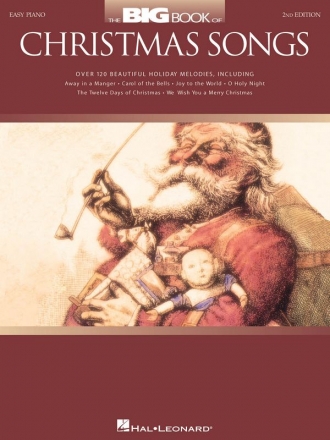 The Big Book of Christmas Songs - 2nd Edition for easy piano (+lyrics)