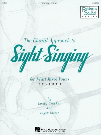 Emily Crocker_Joyce Eilers, The Choral Approach to Sight-Singing Vol.  Chor Buch