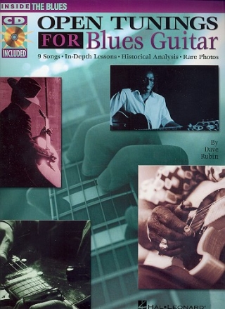 Open Tunings (+CD): for blues guitar 9 songs in depth lesson, historical analysis and rare photos