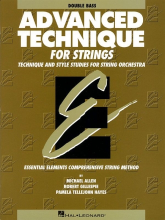 Essential Elements Advanced Technique for Strings Contra Bass Buch