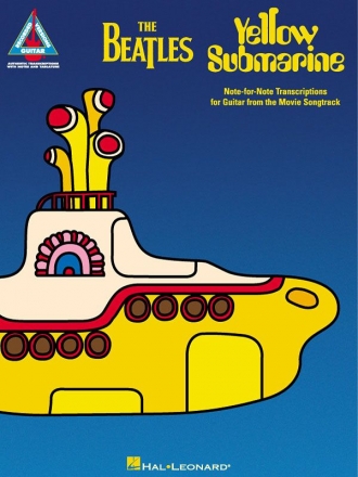 The Beatles - Yellow Submarine for guitar Songbook tab, chords, notes, lyrics