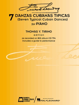 Ernesto Lecuona 7 Danzas Cubanas Tpicas Klavier Buch