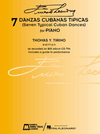 7 Danzas Cubanas Tpicas for piano