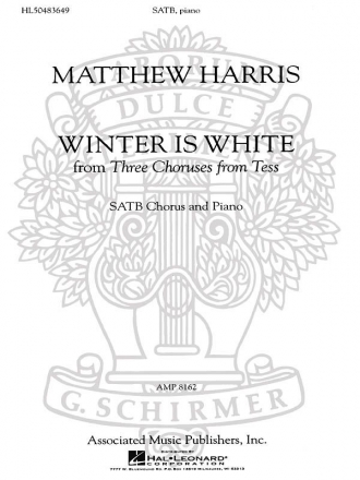 Matthew Harris, Winter Is White Solo T + SSATBB + piano Chorpartitur