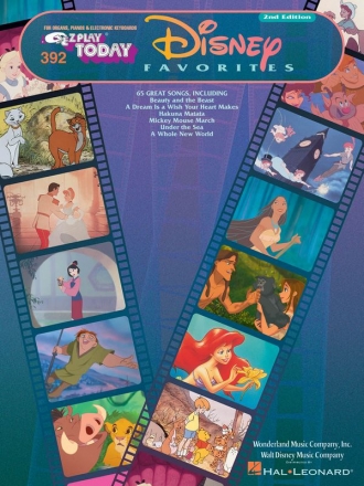 Disney Favorites (2. Edition): for organ (piano, keyboard)