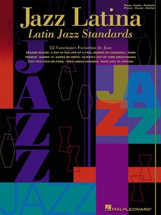 Jazz Latina Piano, Vocal and Guitar Buch