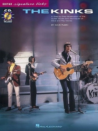 THE KINKS (+CD): GUITAR SIGNATURE LICKS RUBIN DAVE, ED