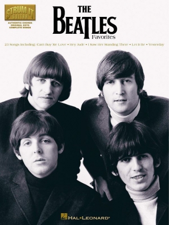 The Beatles Favorites Gitarre Buch