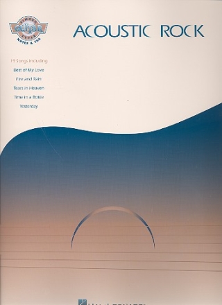 Acoustic Rock: for fingerstyle guitar songbook vocal/guitar/tab