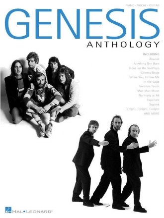 Genesis Anthology for piano, vocal and guitar Songbook
