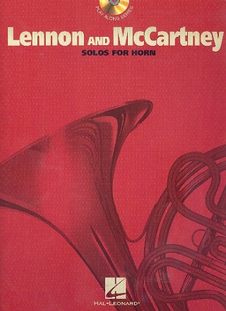 Lennon and McCartney Playalong Series (+CD): solos for horn