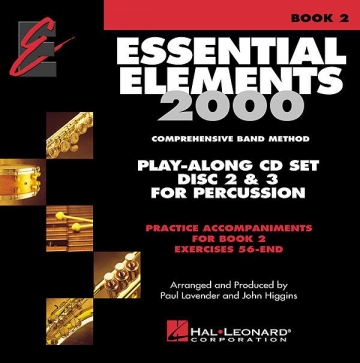 Essential Elements 2000 Book 2 Percussion CD