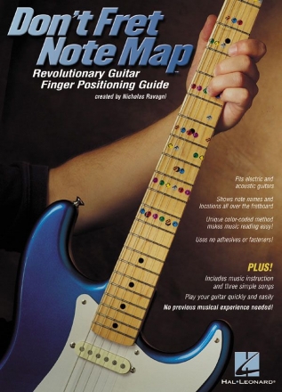 Don't fret note map Gitarre Buch