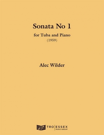 Alec Wilder, Sonata For Tuba & Piano Tuba und Klavier Buch