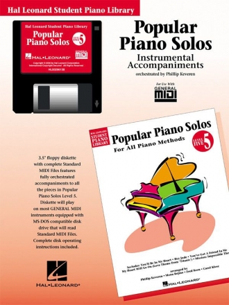 Popular Piano Solos Level 5 (GM Disk) Klavier Andere