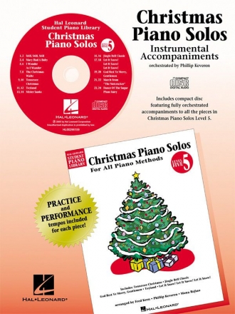 Christmas Piano Solos Level 5 CD Klavier CD