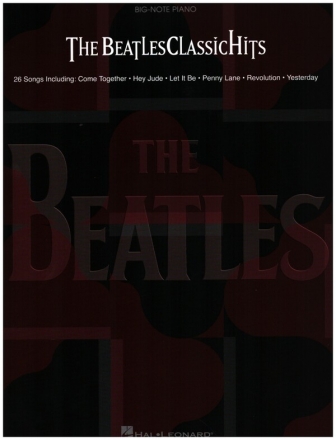 The Beatles - Classic Hits for big note piano