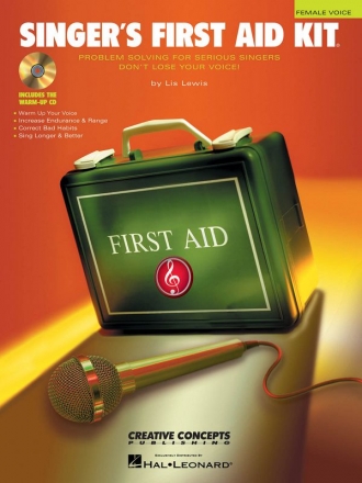 Lis Lewis, Singer's First Aid Kit - Female Voice Vocal Buch + CD
