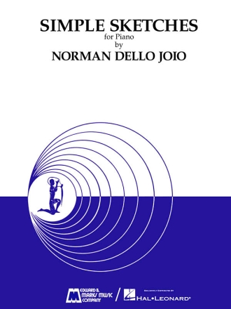 Norman Dello Joio Simple Sketches for Piano Klavier Buch