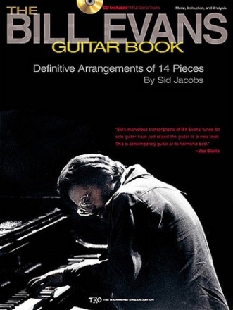 The Bill Evans Guitar Book (+CD): music, instruction and analysis (notes, chords, tablature)