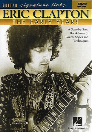 Eric Clapton - The early Years DVD-Video for guitar guitar signature licks