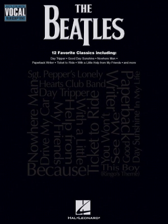 The Beatles - Note-for-Note Vocal Transcriptions for vocal and piano Songbook