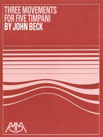 John Ness Beck, Three Movements Timpani Buch