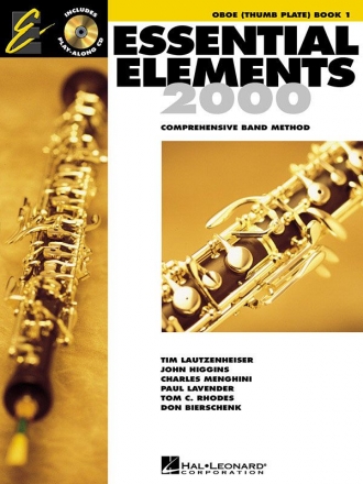Essential Elements 2000 Book 1 Oboe Buch + CD