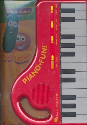 Veggietales Piano Fun Pack: Songbook and 24 note electronic keyboard