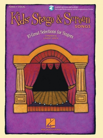 Kids' Stage & Screen Songs High Voice Buch + Online-Audio
