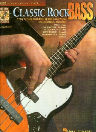 Classic Rock Bass (+CD) for bass/tab